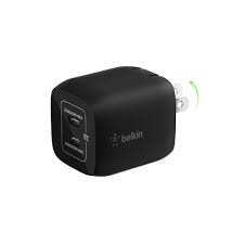 BELKIN BOOST CHARGE COMPACT USB C WALL CHARGER 45W WITH USB C TO USB C CABLE BLACK WCA013MY1MBK-06 thumbnail 3