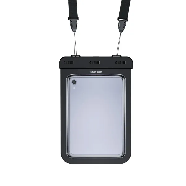 GREEN LION TABLETS  9 INCH WATERPROOF POUCH CLEAR GNWPRFP9CLR