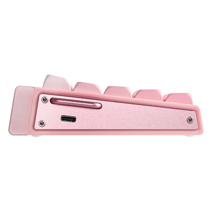 AULA 68 KEYS RGB 65% WIRED MECHANICAL GAMING KEYBOARD  BLACK KING SWITCH COUNTOUR PINK HERO68HE thumbnail 6