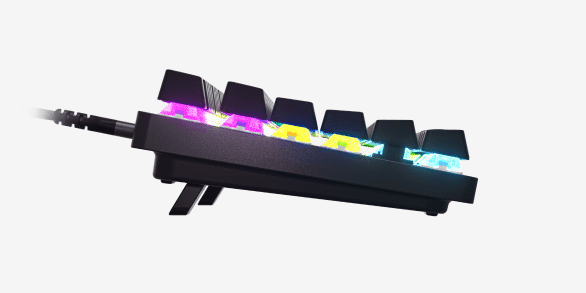 SteelSeries Apex 9 TKL Gaming Keyboard Black (64847) - Mechanical Switches, RGB Illumination, Customizable Keys thumbnail 3