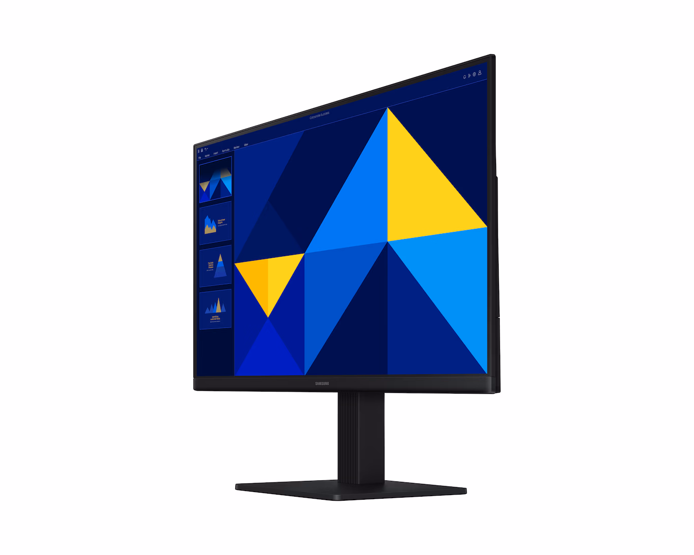SAMSUNG ESSENTIAL S3 22 INCH IPS FLAT MONITOR LS22D300GAMXUE thumbnail 4