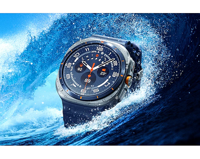 SAMSUNG GALAXY WATCH ULTRA (2025) 47MM LTE TITANIUM BLUE SM-L705FZB1XSG thumbnail 2