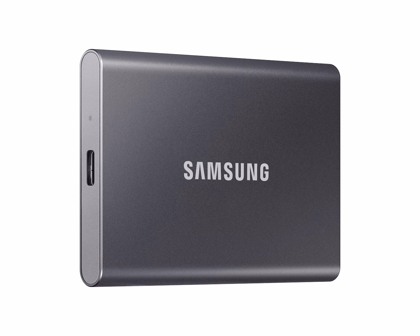 SAMSUNG PORTABLE SSD T7 1TB MU-PC1T0T GREY thumbnail 2