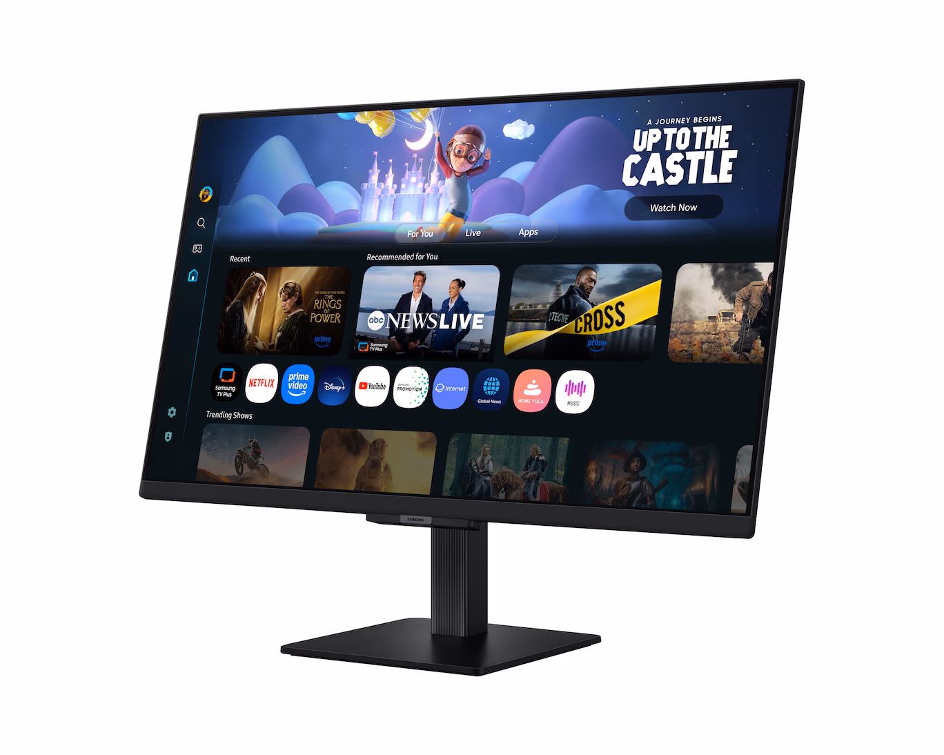 SAMSUNG 27 INCH SMART MONITOR M5 M50F FHD WITH SMART FUNCTIONS LS27FM500EMXUE thumbnail 6