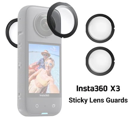INSTA360 X3 STICKY LENS GUARDS