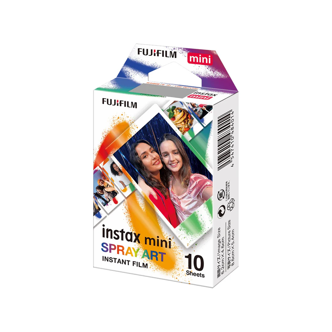FUJIFILM INSTAX MINI SPRAY ART SHEET 10 CARTRIDGE