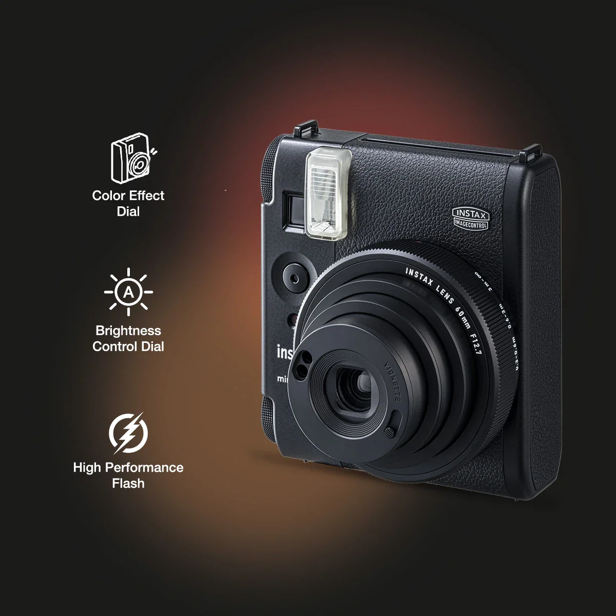 FUJIFILM INSTAX MINI 99 INSTANT CAMERA BLACK thumbnail 5