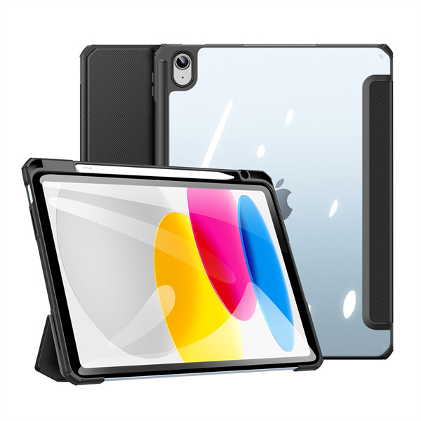 DUXDUCIS IPAD 10TH GENERATION TOBY SERIES CASE BLACK TOBY-0141