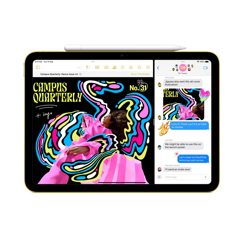 APPLE IPAD 10TH GENERATION WIFI + CELLULAR 256GB PINK MQ6W3 thumbnail 5