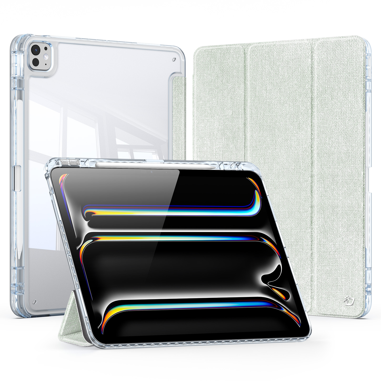 DUXDUCIS UNID APPLE IPAD AIR 13 INCH CASE GREEN UNID0040