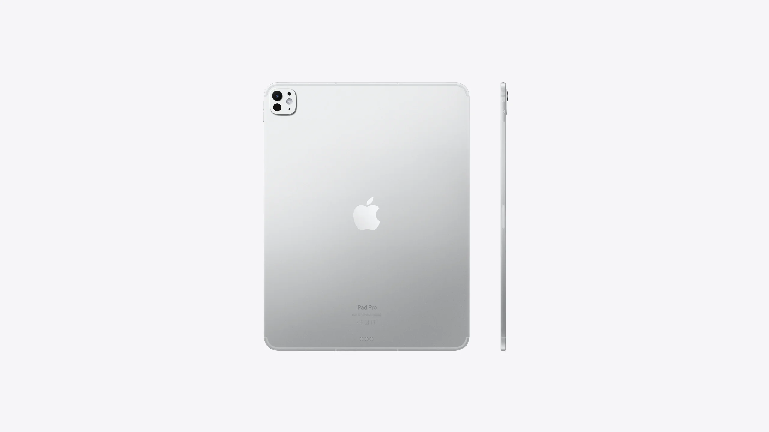 APPLE IPAD PRO 13 INCH M5 WIFI+CELLULAR 512GB WITH STANDARD GLASS SILVER ME8C4 thumbnail 2