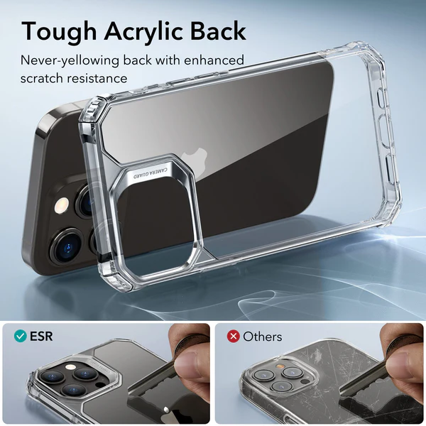 ESR AIR ARMOR IPHONE 15 PRO CLEAR CASE WITH MAGSAFE thumbnail 3