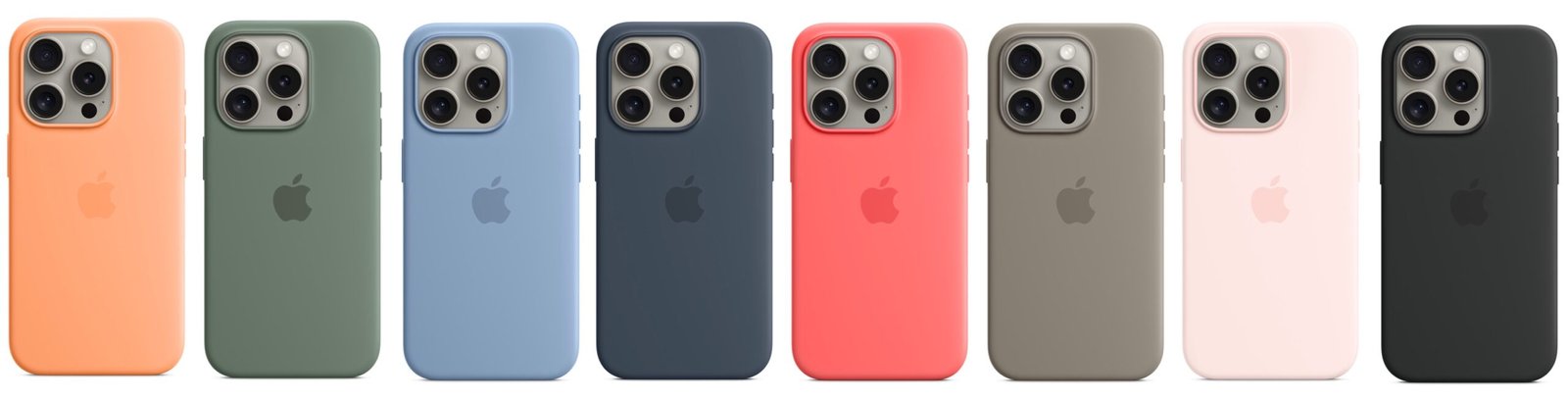 APPLE IPHONE 15 PRO SILICONE CASE WITH MAGSAFE