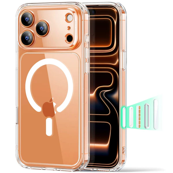 ESR CLASSIC HYBRID MAGNETIC CASE CAM CONTROL COMPATIBLE WITH IPHONE 17 PRO CLEAR