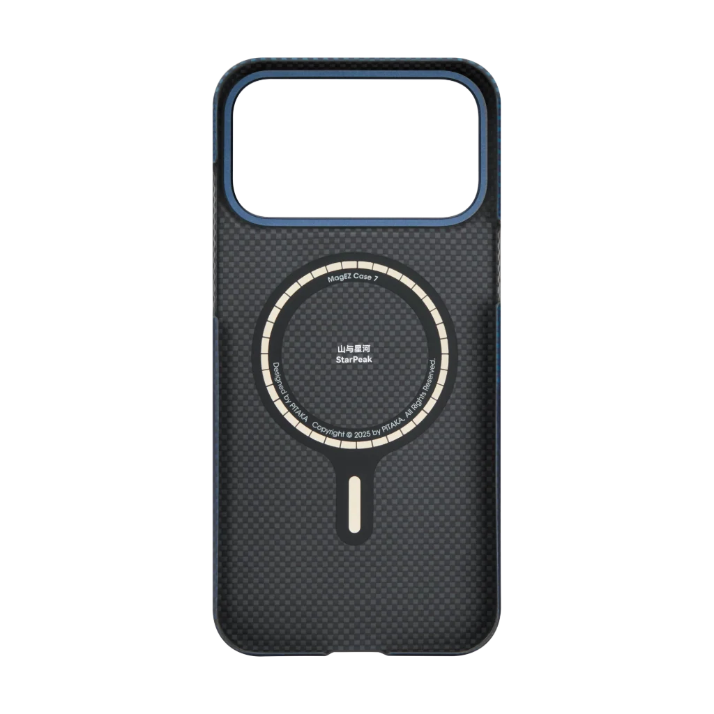 PITAKA IPHONE 17 PRO TACTILE WOVEN CASE WITH MAGSAFE BLACK