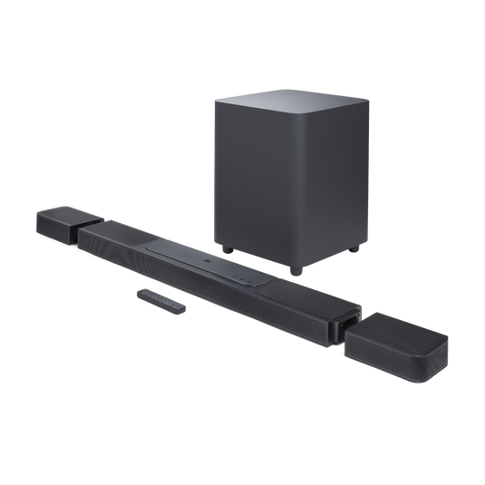 JBL BAR 1300 11.1 CHANNEL SOUNDBAR WITH DETACHABLE SURROUND SPEAKER DOLBY ATMOS BLACK
