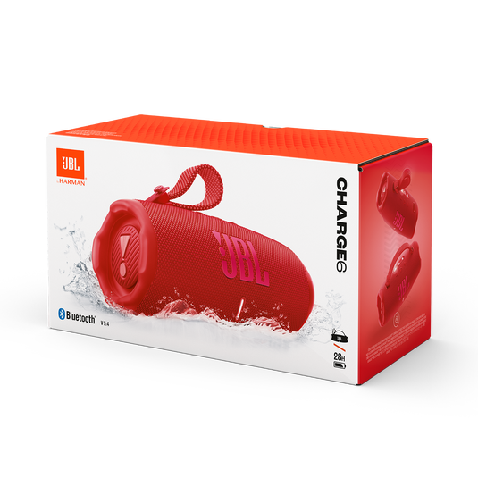 JBL BLUETOOTH SPEAKER CHARGE 6 RED thumbnail 2