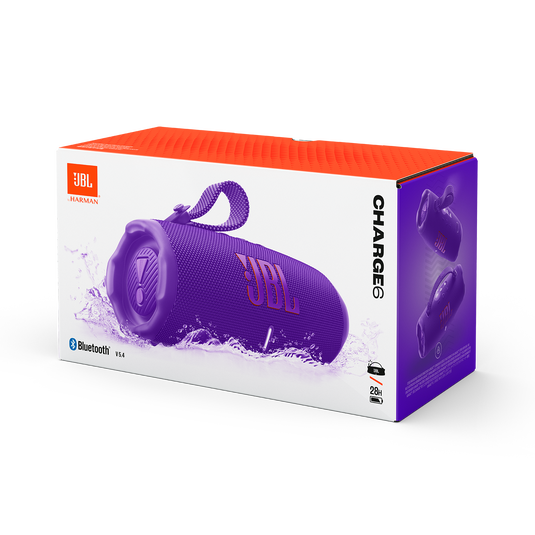 JBL BLUETOOTH SPEAKER CHARGE 6 PURPLE thumbnail 2