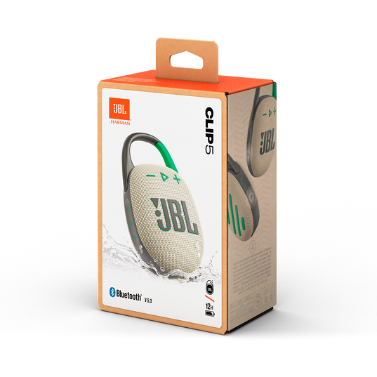 JBL CLIP 5 BLUETOOTH SPEAKER SAND thumbnail 2