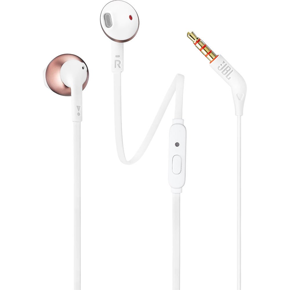 JBL EARBUD HEADPHONE T205 RGD ROSE GOLD