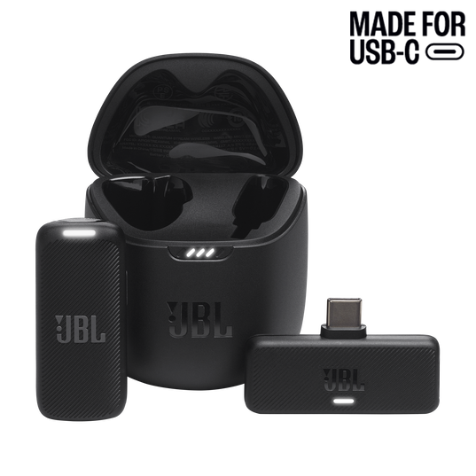 JBL QUANTUM STREAM WIRELESS USB-C MICROPHONE BLACK