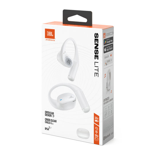 JBL SENSE LITE TRUE WIRELESS IN EAR HEADPHONES WHITE thumbnail 6