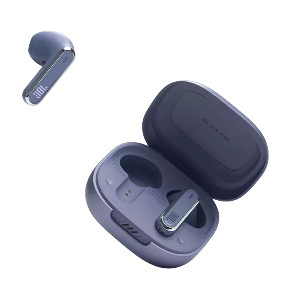 JBL LIVE FLEX TRUE WIRELESS NOISE CANCELLING EARBUDS BLUE