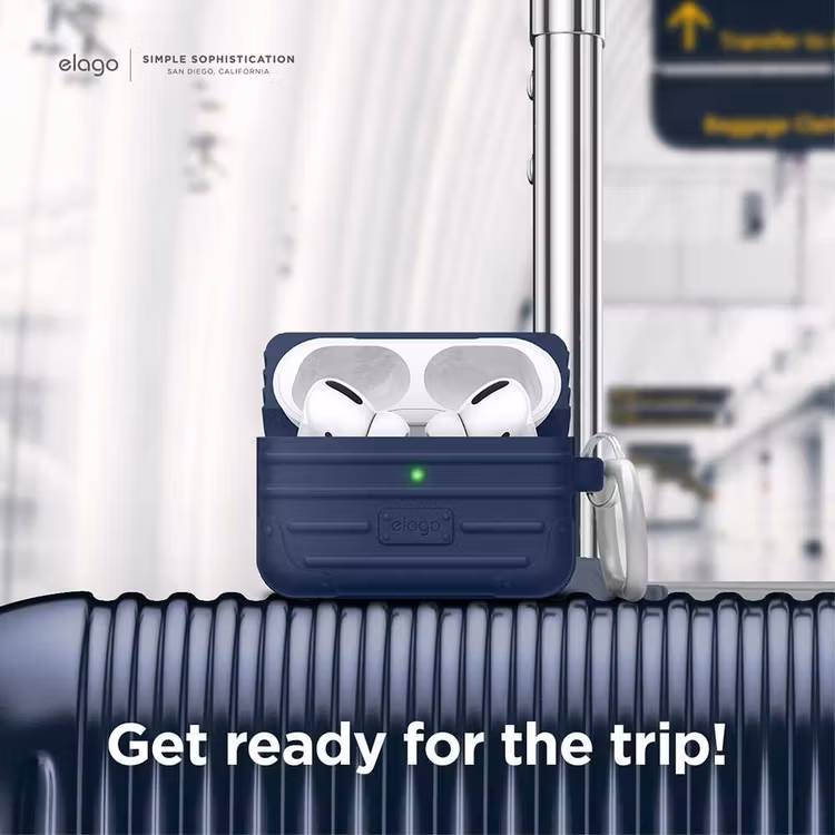 ELAGO AIRPODS PRO SUIT CASE BLUE EAPPSUIT-JIN thumbnail 5