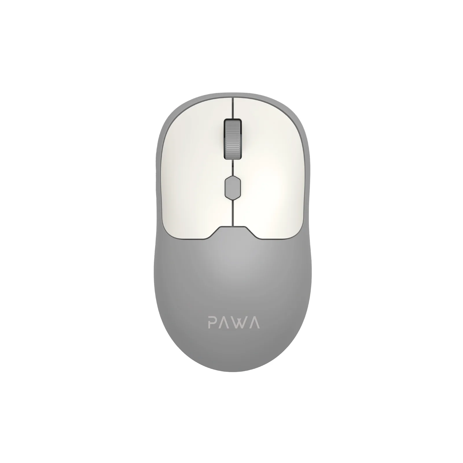PAWA DUAL MODE WIRELESS MOUSE WITH 1600 DPI GREY WHITE PW-CABTMK16-GYWH