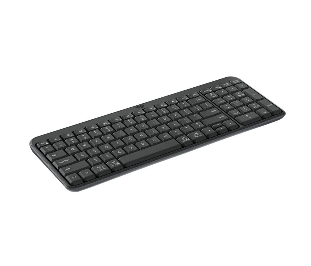LOGITECH K250 COMPACT WIRELESS KEYBOARD ARABIC BLACK 920-013463 thumbnail 5