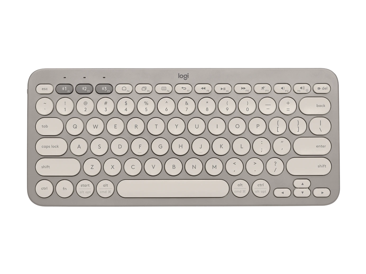LOGITECH K380 WL MULTI DEVICE KEYBOARD WHITE 920-009163