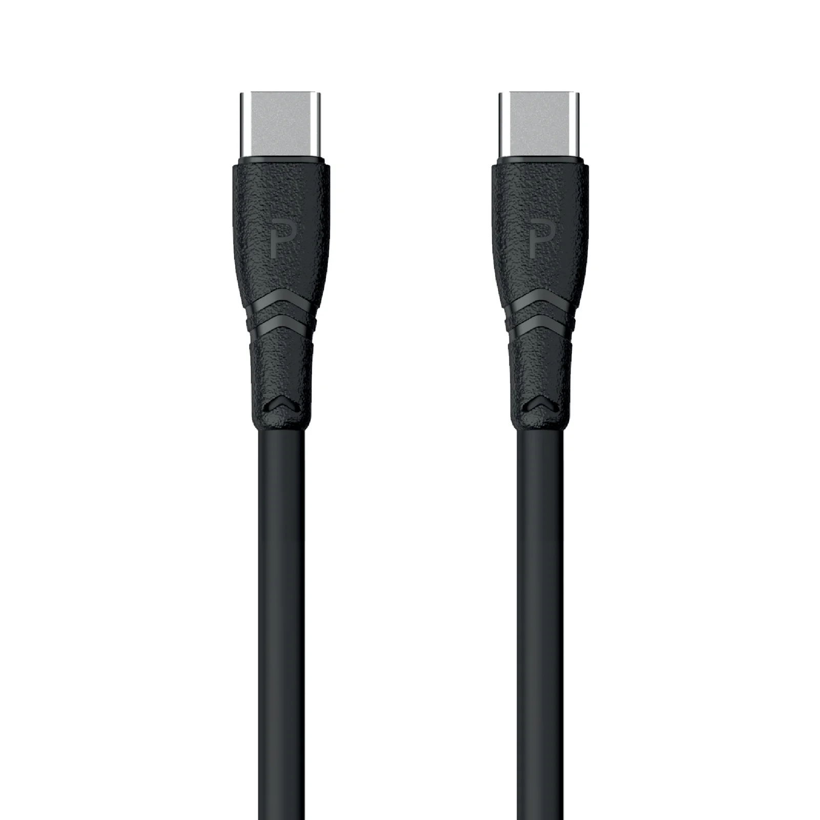 PAWA SOLID PD20W TRAVEL CHERGER TYPE C PORT INCLUDES TYPE C TO TYPE C CABLE BLACK PW-PDUKCC-BK thumbnail 3