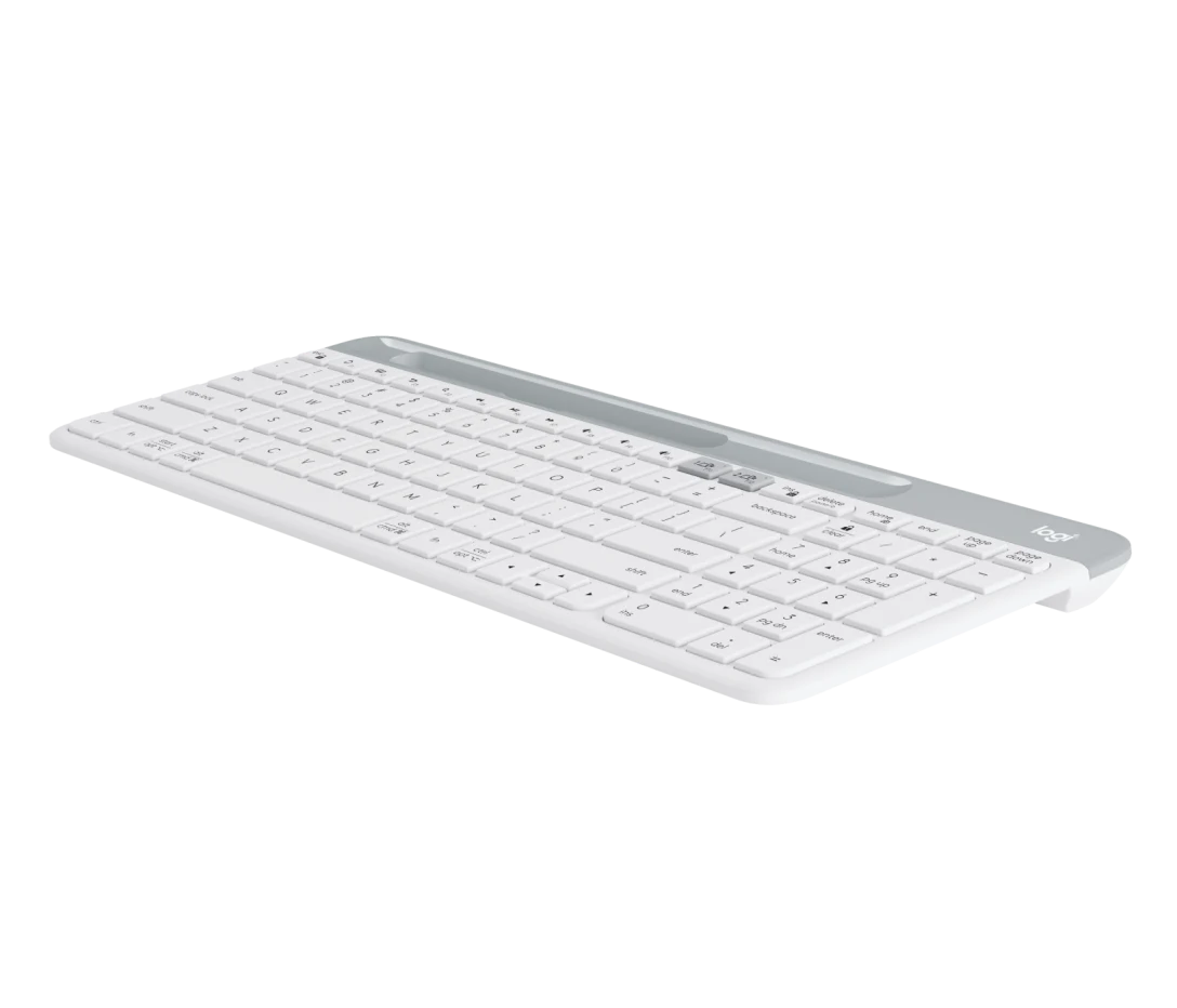 LOGITECH SLIM MULTI DEVICE K580 MODERN WIRELESS KEYBOARD WHITE 920-009209 thumbnail 2