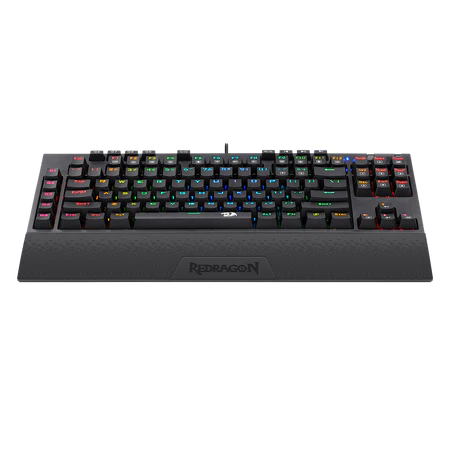 Redragon K596 RGB Pro Mechanical Gaming Keyboard – Compact Design, Red Switches, and Vibrant RGB Power thumbnail 2