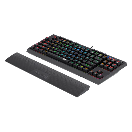 Redragon K596 RGB Pro Mechanical Gaming Keyboard – Compact Design, Red Switches, and Vibrant RGB Power thumbnail 3