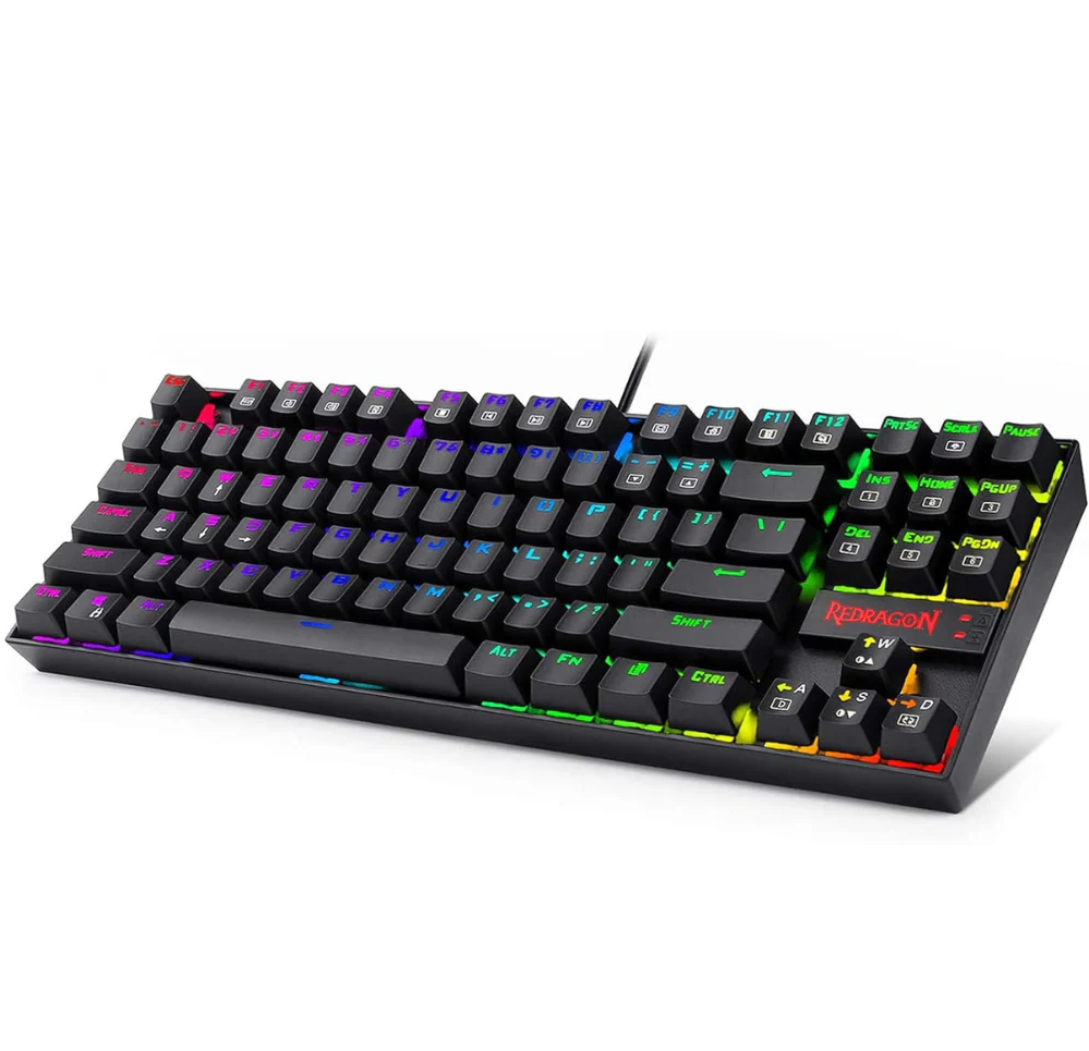 REDRAGON KUMARA TENKEYLESS MECHANICAL GAMING KEYBOARD BLACK K552-KR