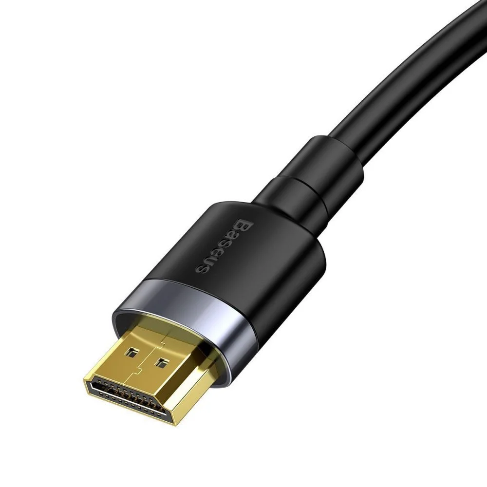 BASEUS CAFULE 4KHDMI MALE TO 4KHDMI MALE ADAPTER CABLE 2M BLACK CADKLF-F01 thumbnail 3