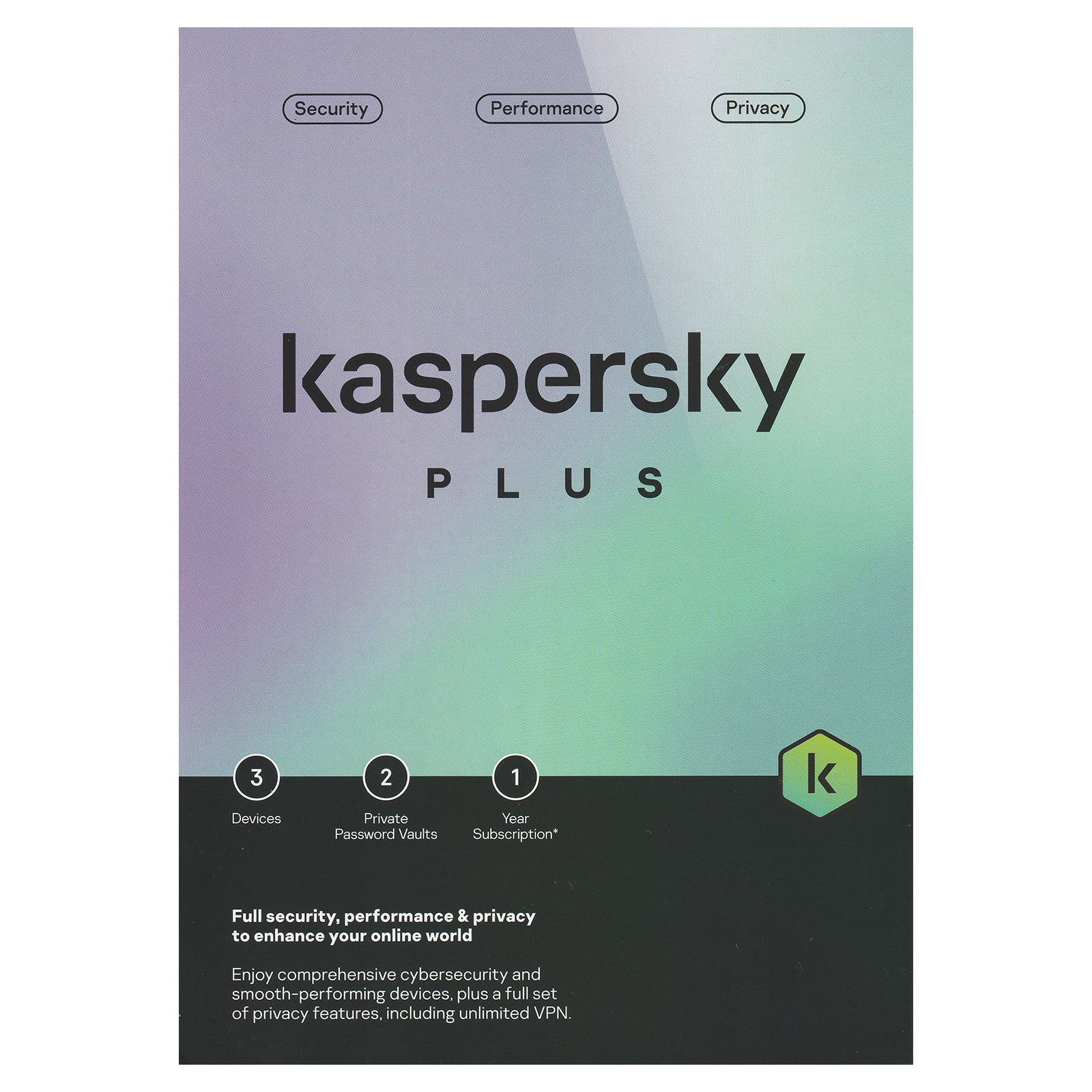 KASPERSKY PLUS ANTIVIRUS 3 USER