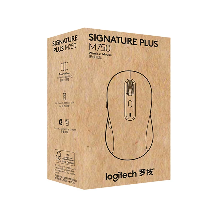 LOGITECH M750 SIGNATURE PLUS WIRELESS MOUSE PINK 910-006270 thumbnail 8
