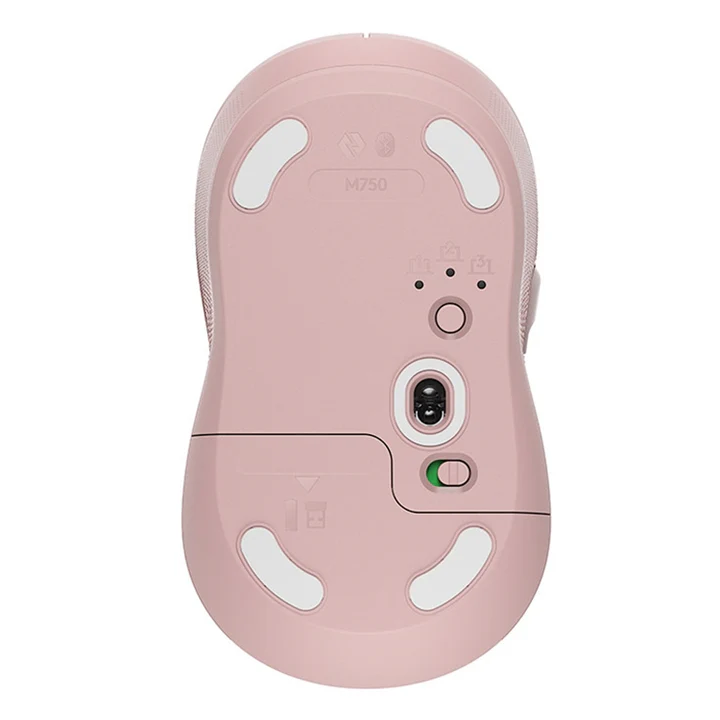 LOGITECH M750 SIGNATURE PLUS WIRELESS MOUSE PINK 910-006270 thumbnail 4