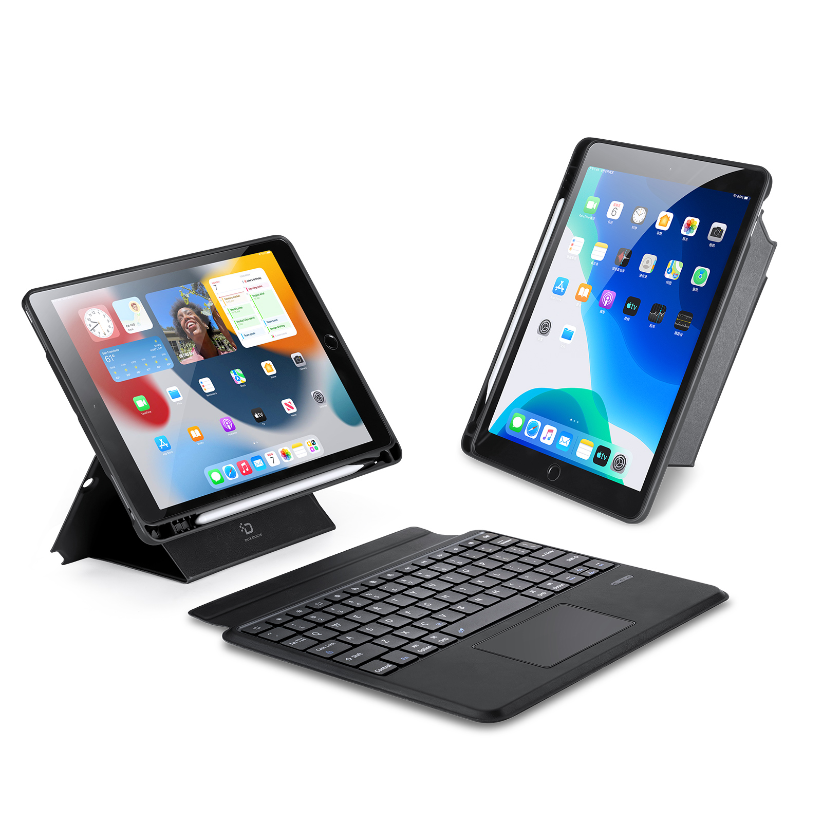 DUXDUCIS IPAD 10 MAGNETIC  FOLIO KEYBOARD BLACK ALBYBG-004