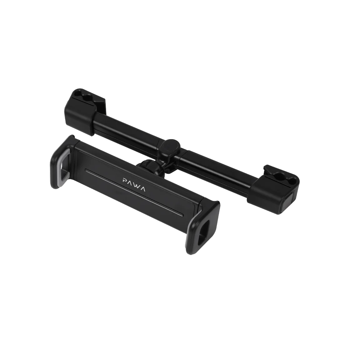 PAWA CAR HEADREST PHONE AND TABLET HOLDER BLACK PW-CMTBMBK2-BK