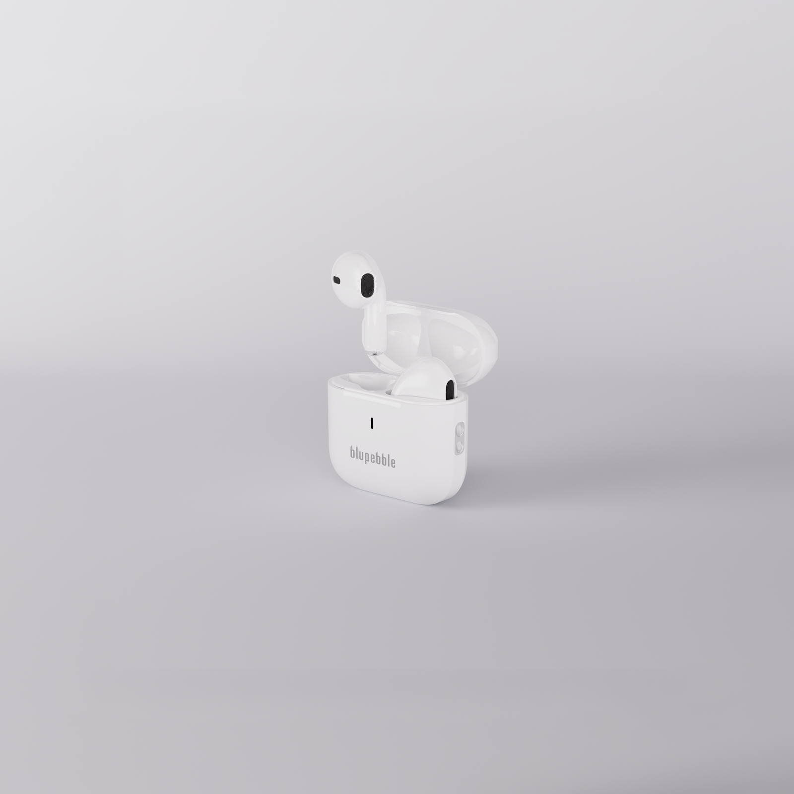 Blupebble TuneFlow True Wireless Earbuds – Crystal Clear Sound, Sleek White Design BP-TWSTUNEFLOW-WH thumbnail 3