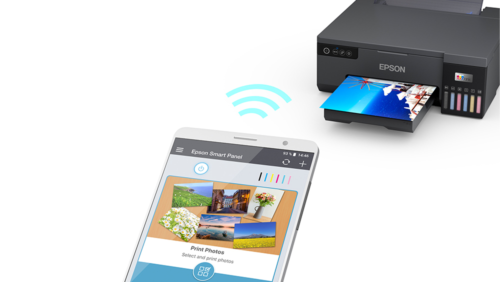 EPSON ECOTANK WIFI PHOTO PRINTER BLACK L8050 thumbnail 4