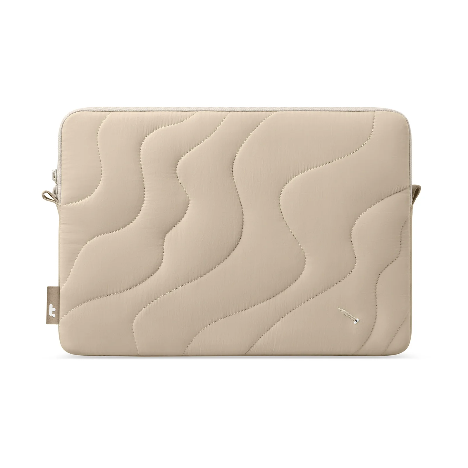 TOMTOC TERRA A27 14 INCH LAPTOP SLEEVE NATURAL SAND A27F2K2 thumbnail 2