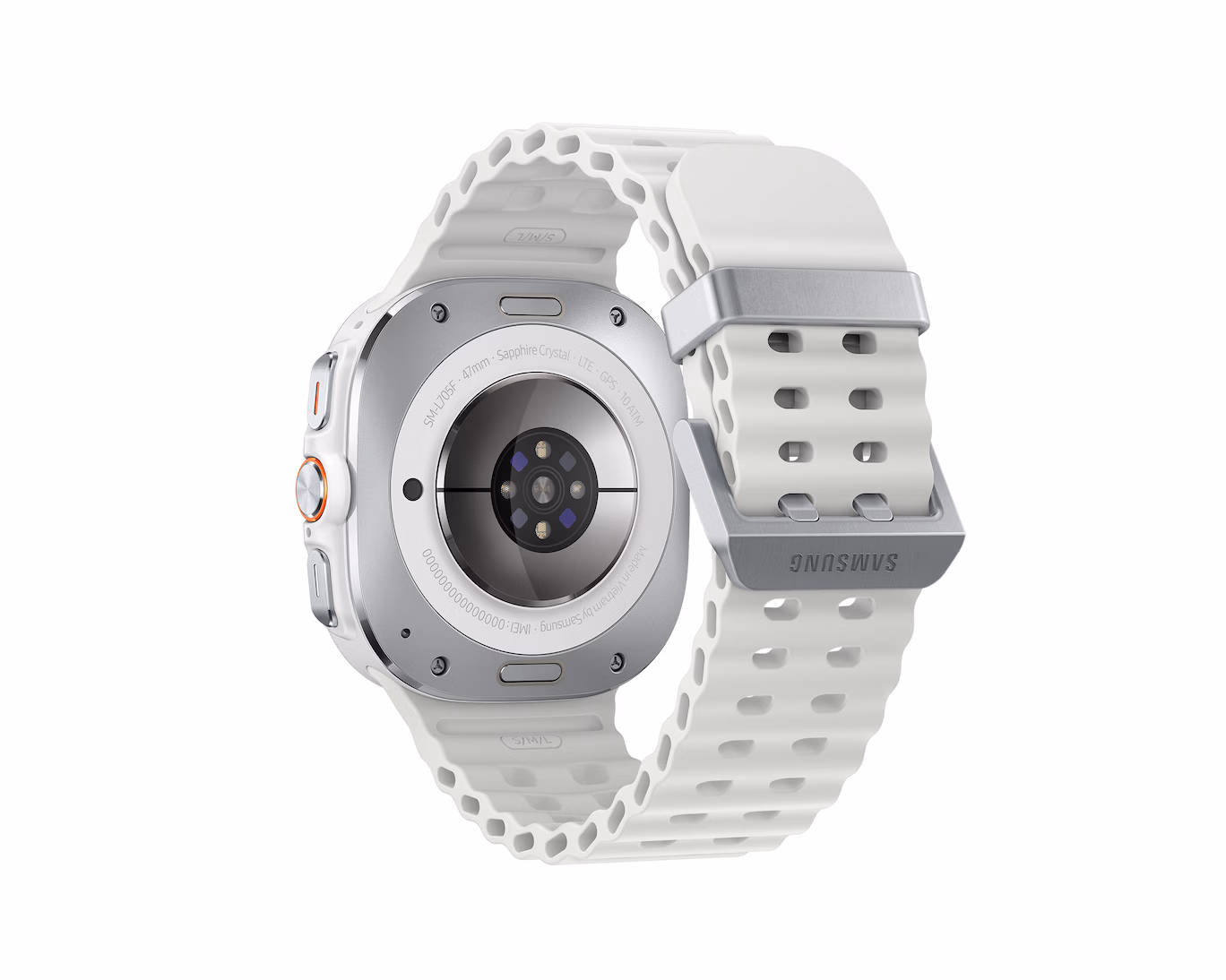 SAMSUNG GALAXY WATCH ULTRA (2025) 47MM LTE TITANIUM WHITE SM-L705FZS1XSG thumbnail 4