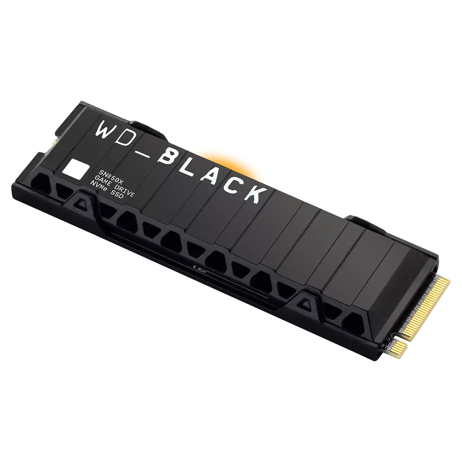 WD INTERNAL GAME DRIVE HEATSINK 2TB SSD GEN4 7300MB/S NVME BLACK SN850X
