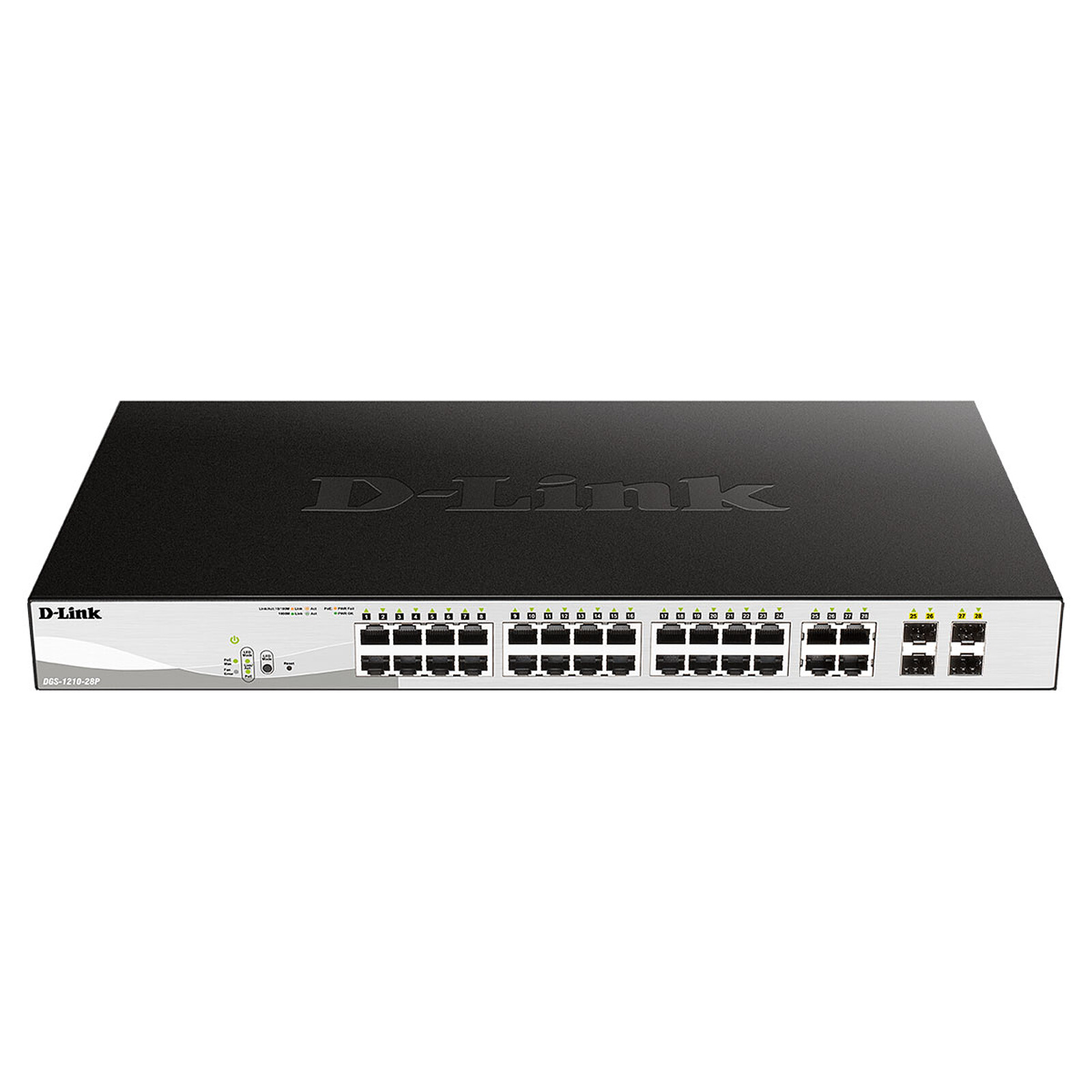 D LINK 24 PORT POE GIGABIT SMART MANAGED SWITCH DGS-1210-28P