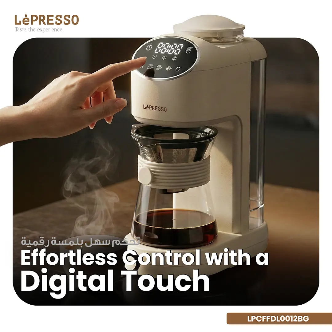 LEPRESSO DRIP LAB GRIND AND BREW AUTOMATIC COFFEE MACHINE BEIGE LPCFFDL0012BG thumbnail 4