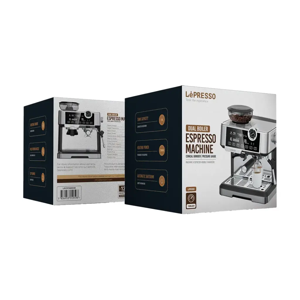 LEPRESSO DUAL BOILER ESPRESSO MACHINE LPCFFM0030 thumbnail 3